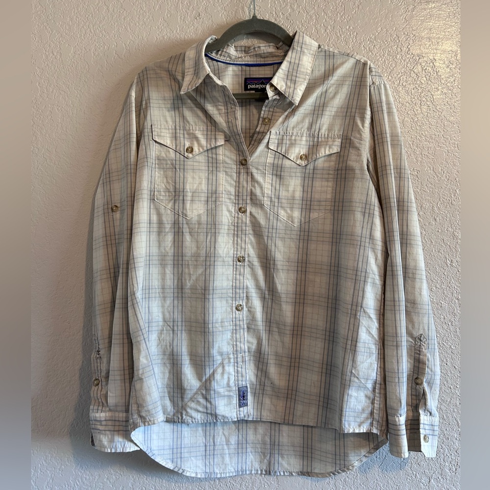 Patagonia Plaid Sun Shirt